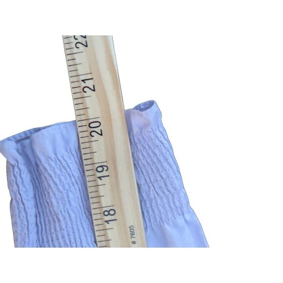 Zara Lilac Smocked Crop Top with Long Sleeves - Size 13-14, Spring, Tweens - Picture 13 of 13